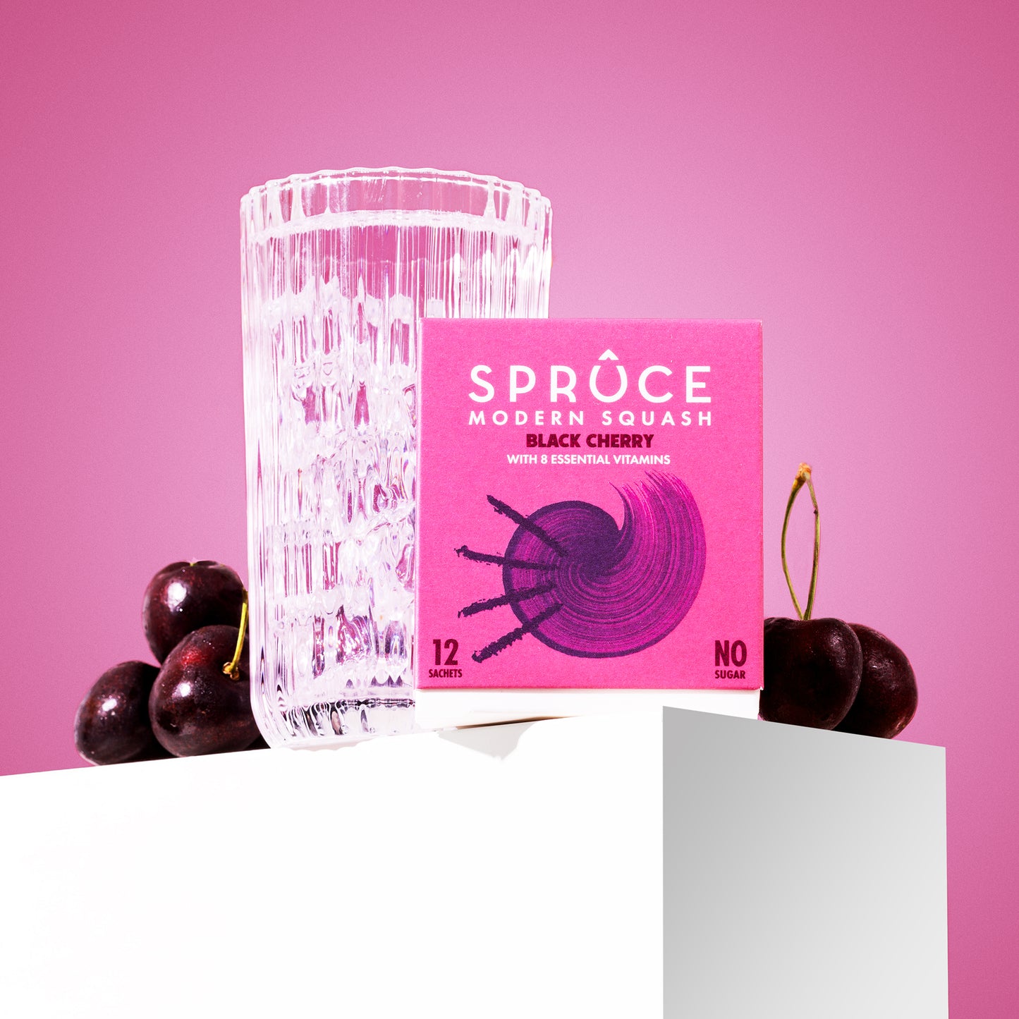 Spruce Black Cherry Enhancers (12 serves)
